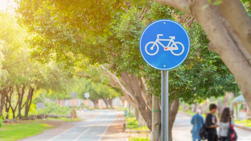 Road Bicycle Signs